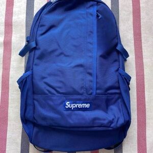 Supreme Navy Blue Men's Backpack